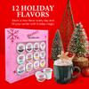 Marylous Coffee Advent Calendar 12-Count K-Cup Pods for Brewers, Festive Limited Edition Flavors, Medium Roast view 4