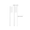 100pcs Short Handle Jail Toothbrush for Adults -Institutional Correctional Soft Bristles - Compact Non Slip Thumb Grip - Travel Oral Care Accessories view 2