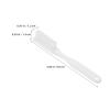 100pcs Short Handle Jail Toothbrush for Adults -Institutional Correctional Soft Bristles - Compact Non Slip Thumb Grip - Travel Oral Care Accessories view 4