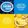 GRINDS Pouches Sampler Pack - Includes Caffeine-Free Pia Colada, Blue Raspberry Nootropic, Wintergreen, Watermelon, Sour Apple, and White Peach Energy Pouches - Sugar-Free - Zero Calories view 3