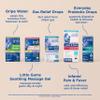 Mommys Bliss Ultimate Baby Gift Set | Gripe Water, Probiotic Drops, Pain & Fever Medicine, Gas Relief Drops, and Gum Massage Gel view 3