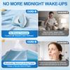 2PCs Replacement CPAP N20 Mask Cushion (Small) - No Silicone Contact, 2 Different Texture Trial Combo - 1PC Cotton & 1PC Velvet, Latest Fabric Nasal Pillow Supplies for Airfit & Airtouch N20 (Blue) view 3
