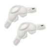 2 Pack Nasal Pillows Compatible with ResMed Swift FX Nasal Frame Assembly, Gel Silicone Elastomer Dual-Wall Nose Pillow Cushion Mask - Medium view 1