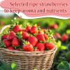 7oz Whole Freeze-Dried Strawberries - Freeze-Dried Fruit Snack, Crispy Strawberry Snack for Yogurt, Oatmeal, Cereal, Smoothies, Baking view 2