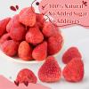 7oz Whole Freeze-Dried Strawberries - Freeze-Dried Fruit Snack, Crispy Strawberry Snack for Yogurt, Oatmeal, Cereal, Smoothies, Baking view 3