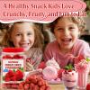 7oz Whole Freeze-Dried Strawberries - Freeze-Dried Fruit Snack, Crispy Strawberry Snack for Yogurt, Oatmeal, Cereal, Smoothies, Baking view 4