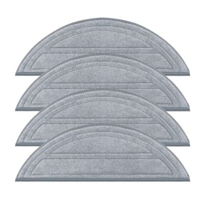 Microfiber Mop Cloth, Compatible For Roborock, Q10 S5 / Q10 VF / Q10V, Vacuum Cleaner Replacement Part(4pcs)