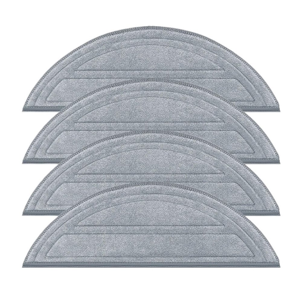 Microfiber Mop Cloth, Compatible For Roborock, Q10 S5 / Q10 VF / Q10V, Vacuum Cleaner Replacement Part(4pcs)