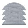 Microfiber Mop Cloth, Compatible For Roborock, Q10 S5 / Q10 VF / Q10V, Vacuum Cleaner Replacement Part(4pcs) view 1