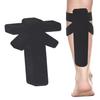 12pcs Precut Kinesiology Tapes for Calf Muscles, Waterproof & Breathable Athletic Calf Support Strips Tape Elastic Sports Tape Stickers for Swelling Muscle Recovery (Black) view 1