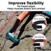 12pcs Precut Kinesiology Tapes for Achilles Tendon, Elastic & Breathable Achilles Tendon Support Ankle Strap Sports Recovery Patch Wrap for Muscle Stability (Black) view 4