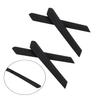 2 Pairs Ear Socks Replacement Temple Sleeves for Oakley Field Day OY8007 Eyeglasses Frame, Silicone Soft Black Ear Tips view 3