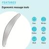 KaiYeA Guasha Tool 3pcs Muscle Fascia Knife Multi-Functional Release Massage Exercise Scraping Gym(D-Shaped) view 3