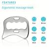 KaiYeA Guasha Tool 3pcs Muscle Fascia Knife Multi-Functional Release Massage Exercise Scraping Gym(D-Shaped) view 4