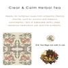 Clear & Calm Herbal Tea,10-herb recipe, 15 Tea Bags Daily Liver Detox and Eye Comfort,Natural, No added Sugar,Vegan,Caffeine-Free Energy,Supports Digestion view 3