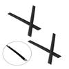 2 Pairs Ear Socks Replacement Temple Sleeves for Oakley Bottle Rocket 4.0 OX3009/Bottle Rocket 2.0 OX3007 Eyeglasses Frame, Silicone Soft Black Ear Tips view 3