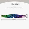 2 in 1 Eye & Ear Mask Comfortable & Soft for Side Sleepers (Rainbow Colorful Cheetah Leopard Print) view 3