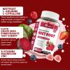Beet Root Gummies - Nitric Oxide Booster Supplements for Men & Women with Beetroot, L-Citrulline & L-Arginine - Heart, Muscle & Circulation Support - Sugar Free, Vegan, Mixed Berry Flavor, 60 Gummies view 4