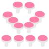DOITOOL 12pcs Baby Nail Trimmer Pads, Electric Baby Nail File Replacement Heads Accessory for 1-6 Months Use, Red view 1