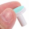 DOITOOL 12pcs Baby Nail Trimmer Pads, Electric Baby Nail File Replacement Heads Accessory for 1-6 Months Use, Green view 4