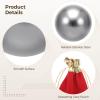 byepica 2 Pack Stainless Steel Workout Balls, 1.4 In Handheld Exercise Balls, Baoding Balls With Drawstring Carry Bag, Grip Fitness Handballs For Therapy view 2