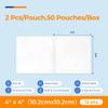 100Pcs Sterile Gauze Pads 4x4 Inch 12-Ply, 100% Cotton 4x4 Gauze Pads Highly Absorbent Gauze Sponges for Wound Care, Hospital-Grade Sterile Gauze First Aid & Surgical Dressing view 2