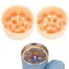2 Pack Vial Storage Inserts for 32oz Hydrapeak Food Jars - Compatible with 3ml/5ml/10ml Vials, Dishwasher-Safe Peptide Organizer for Travel, Wellness & Fridge (No Vials/Jars Included) view 1