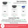 2 Pack Vial Storage Inserts for 32oz Hydrapeak Food Jars - Compatible with 3ml/5ml/10ml Vials, Dishwasher-Safe Peptide Organizer for Travel, Wellness & Fridge (No Vials/Jars Included) view 2