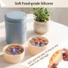 2 Pack Vial Storage Inserts for 32oz Hydrapeak Food Jars - Compatible with 3ml/5ml/10ml Vials, Dishwasher-Safe Peptide Organizer for Travel, Wellness & Fridge (No Vials/Jars Included) view 4