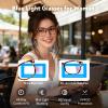 WINTOO Blue Light Glasses for Woman Men | 99% Blue Light Blocking Glasses | Computer Glassess | Gaming | TV Phone Screen Reader Square Frame | Anti Eyestrain & UV Glare,1 Pack view 2