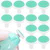 DOITOOL 24pcs Baby Nail Trimmer Replacement Pads, Electric Nail File Pads Replacement Heads Accessory, Green, 0. 71in view 1