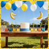 24 Pcs Theme Party Straws Cute Decorative Drinking Straws for Summer Pool Hawaiian Tropical Birthday Bridal Shower, Baby Shower, Wedding Party Game Night Cocktail Supplies(Banana,Yellow) view 4