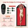 Full Size LED Light Mat, 74.8 33.5 in, 1370 LEDs, Comfortable Home Use Design view 3