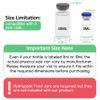 2 Pack Vial Storage Inserts for 32oz Hydrapeak Food Jars - Compatible with 3ml/10ml Vials, Dishwasher-Safe Peptide Organizer for Travel, Wellness & Fridge (No Vials/Jars Included) view 2