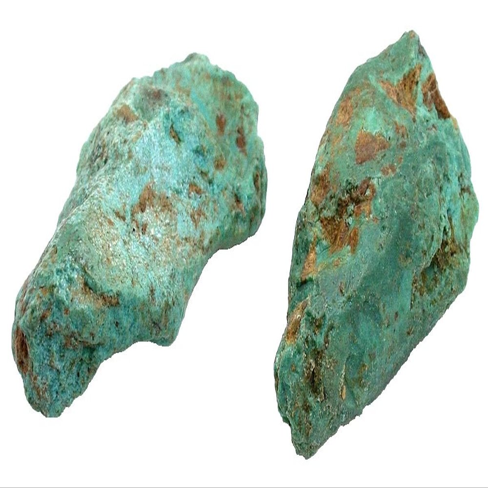 84 Gram Two Sonoran Blue Turquoise Slab Nugget Cabochon Cab Rough EBS5733/102825