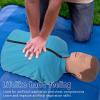 Cardiopulmonary Resuscitation Training Mannequin Rubber Half Body Artificial Respiration Human Model Training Manikin First Aid Training Model view 2