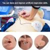 Cardiopulmonary Resuscitation Training Mannequin Rubber Half Body Artificial Respiration Human Model Training Manikin First Aid Training Model view 4
