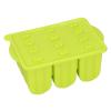 12 Grids Sile Cream y, Cream r DIY with Lid and 50 e Sile, Bar for Home, Bar, (Green +50 Ice Cream Sticks) view 2