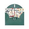 WZYCWB Hands-on Tools Printed Dark Green Pearlescent Paper Holiday Cards 6x4 Inches - With Envelopes for Birthdays, Weddings, and Condolences view 1