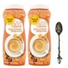 Dumbass Coffee Value Great Caramel Macchiato Non-Dairy Coffee Creamer, 15 oz with Gem Spoon (Caramel Macchiato) Gem Spoon view 1
