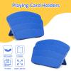 2 Pack Playing Cards Holder for Little Hands or Arthritis Hand,Three Layers Design for UNO Game Nights,Poker,Canasta,Adults,Kids SeniorsPlaying Card Accessories for Family Gatherings and Travel view 2