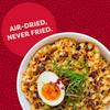 A-Sha Squiggly Noodle with Chili Crisp Drizzle and Rich Soy Sauce (24 Packs) | 11g of Protein | Premium Air Dried Never Fried Noodles view 4