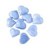 CHYIFSHIYM Natural Blue Lace Agate Heart Stone 0.981.97 Inches (2550 g) Polished Crystal Healing Heart Figurine for Energy Balance and Home Dcor view 1