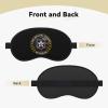 2nd Infantry Division Veteran Polyester Satin 3PCS Blackout Sleep Mask Adjustable Strap Men Women Comfortable Eyeshade Night Travel0 view 2