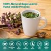 Lavitali, Sage Leaves Tea Bags | 60 bags, 100% Pure Herbal Tea | Caffeine-Free, Antioxidant-Rich, Eco-Friendly Filter Bag | Daily Natural Botanical, Hot or Iced Herbal Infusion view 2