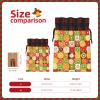 DCEHGEW Drawstring Gift Bags (Kiwi Watermelon) Print Present Wrap Bags 4.7 x 6.9 inches Reusable Pouches Cloth Storage Bag for Christmas Wedding Birthday Parties Anniversary Supplies view 3