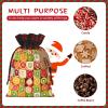 DCEHGEW Drawstring Gift Bags (Kiwi Watermelon) Print Present Wrap Bags 4.7 x 6.9 inches Reusable Pouches Cloth Storage Bag for Christmas Wedding Birthday Parties Anniversary Supplies view 4