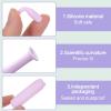 6Pcs Soft Contact Lens Remover Silicone Contact Remover Tool, Contacts Insertion Tool with Cute Storage Box, Contact Suction Cup Remover for Daily and Travel Outdoor Use view 3