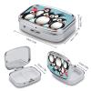 Cute Penguins Pill Organizer Travel, Portable Pill Case, Airtight Medicine Box, Small Pill Container for Pocket Purse Medicine Organizer, Daily Pill Box to Hold Vitamins view 2