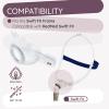 2 Pack Swift FX Nasal Pillow Cushion Medium Compatible with ResMed Swift FX CPAP Mask, Dual-Wall Pillows C Pap Replacement Supplies Part for Swift FX view 2